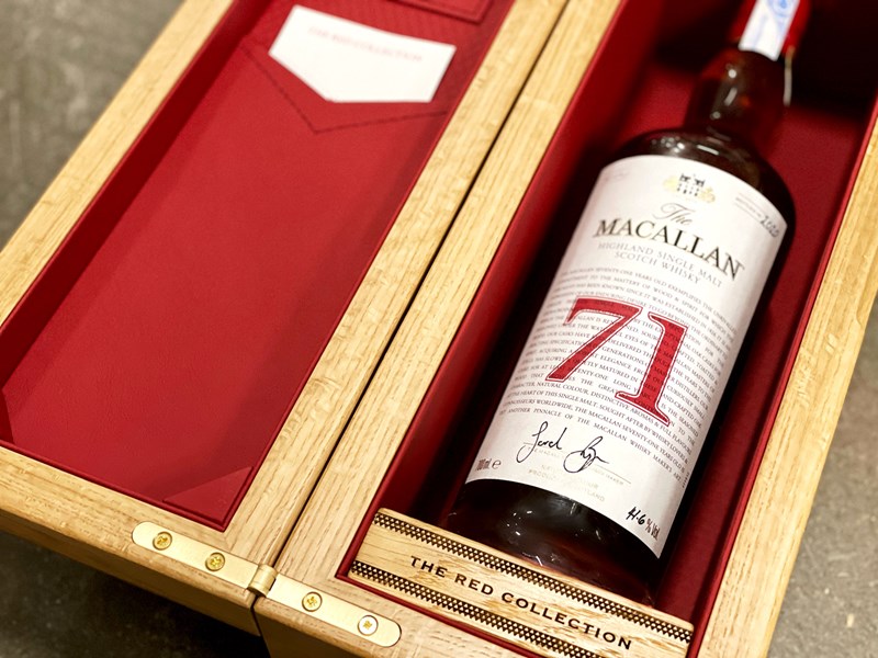 The Macallan 71 Years - The Red Collection