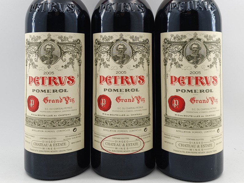 Petrus with US Label