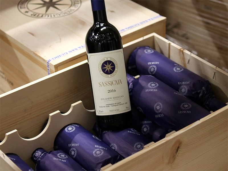 Investment in Sassicaia