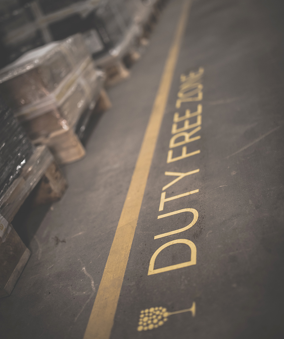 Wine exclusive of VAT