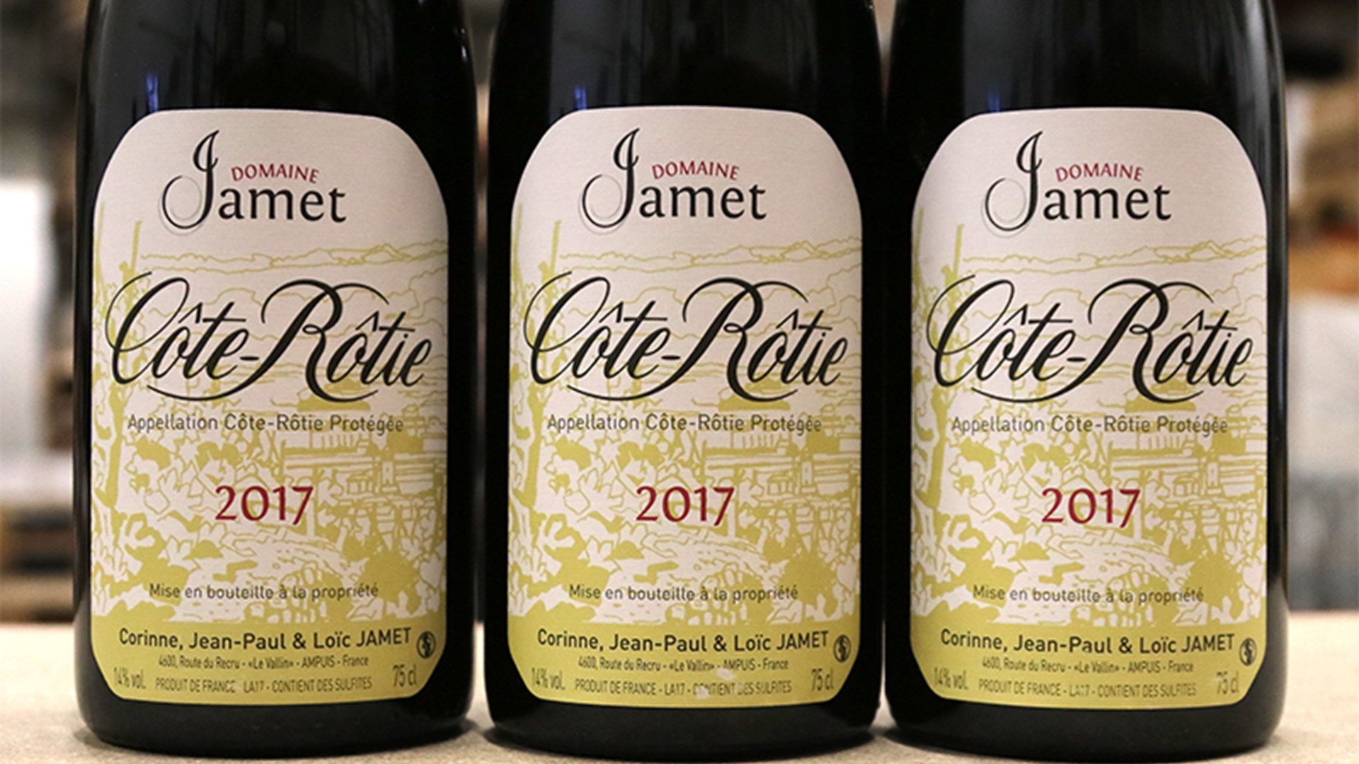 2017 Côte-Rôtie of Domaine Jamet
