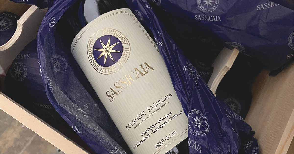 The Pre-sale Has Started: Sassicaia 2018 - The Super Tuscan In An