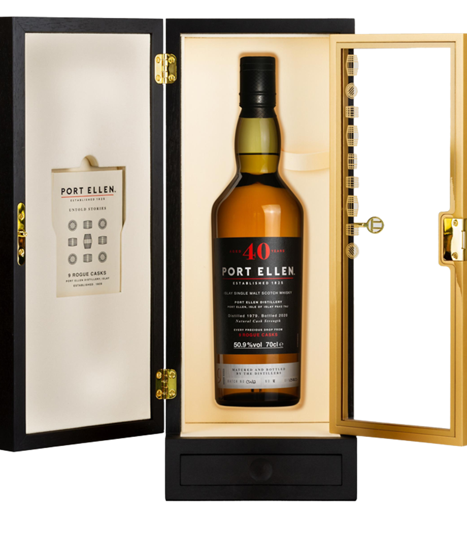 Invest in rare whisky Port Ellen 9 Rogue Casks
