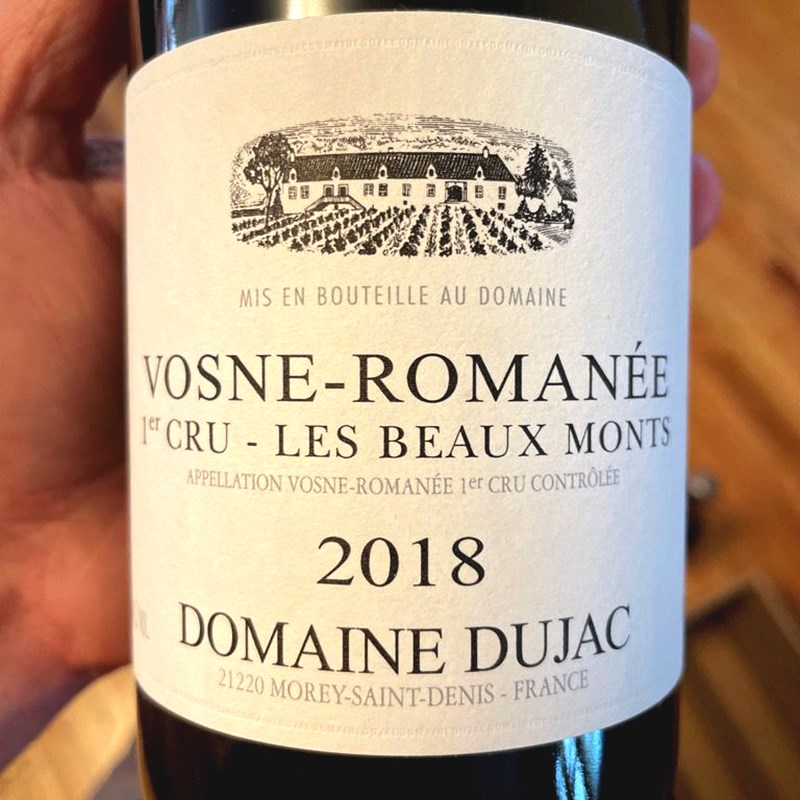 Investment in Domaine Dujac Les Beaux Monts