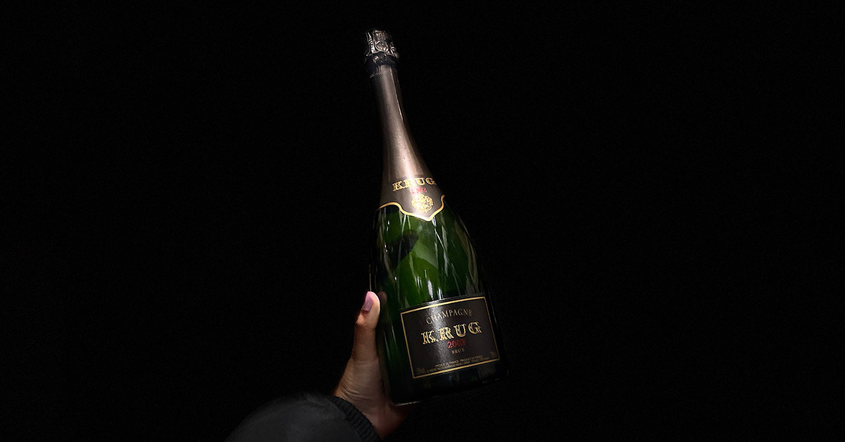 2002 Krug Vintage: Benchmark Vintage And +91% In Five Years.